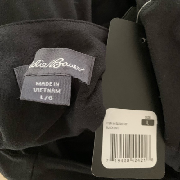 EDDIE BAUER Black Racerback Sleeveless Dress - Picture 12 of 14